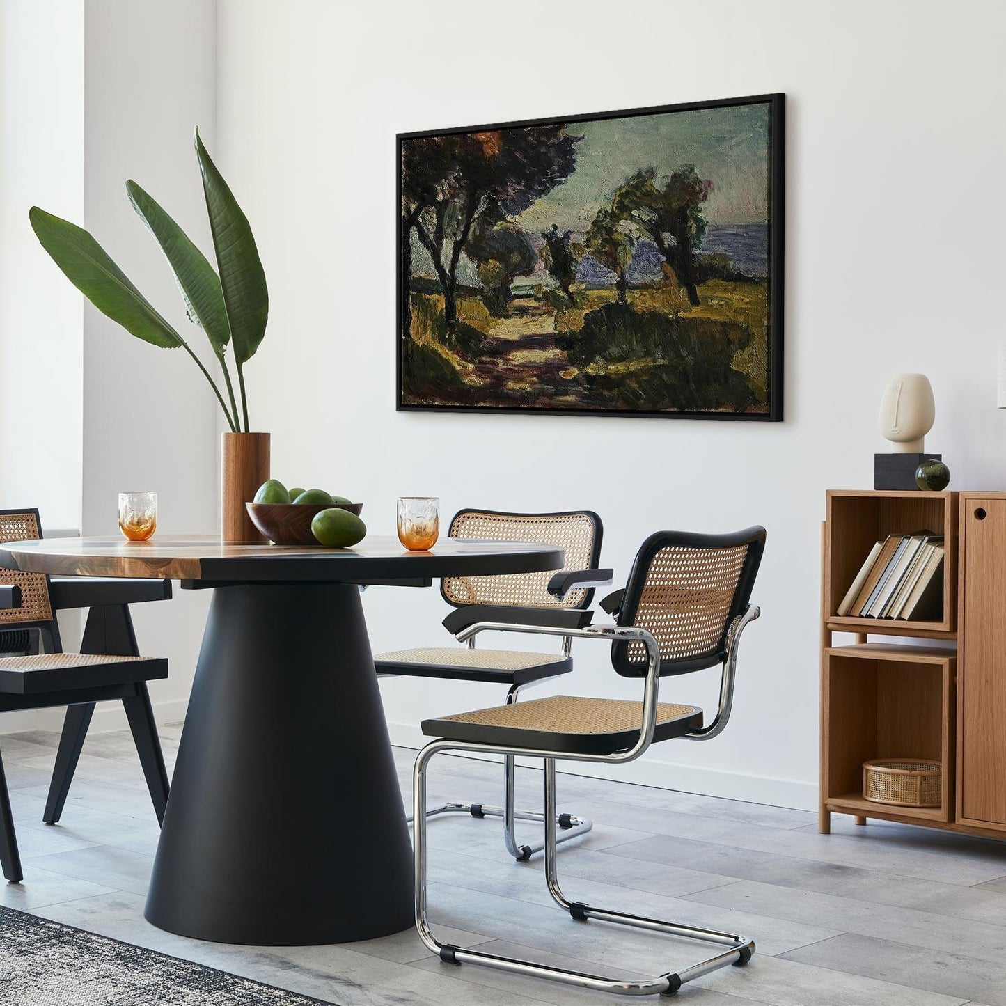 Leinwandbild - Henri Matisse – Corsican Landscape with Olive Trees