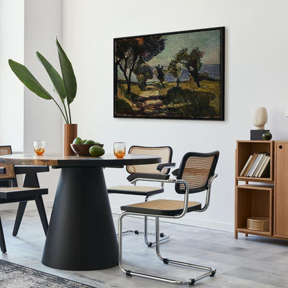 Leinwandbild - Henri Matisse – Corsican Landscape with Olive Trees