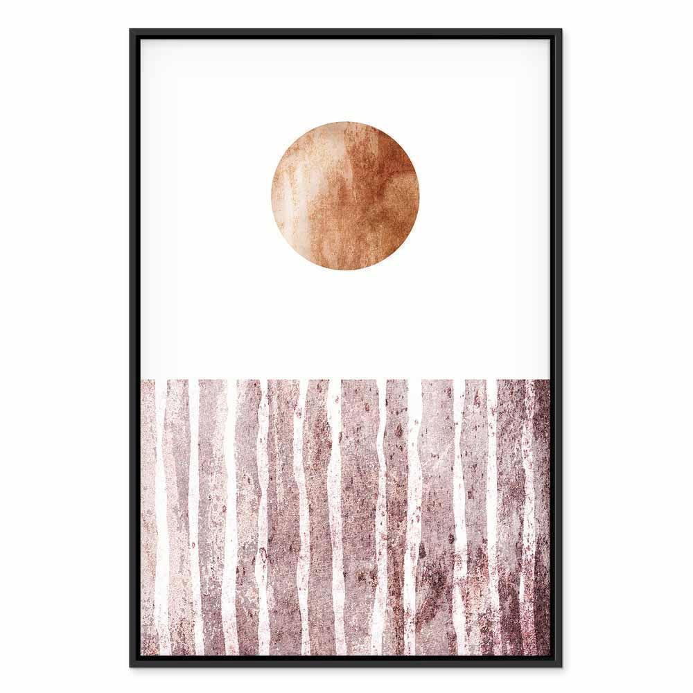 Leinwandbild - Harmony and Rhythm (1 Part) Vertical