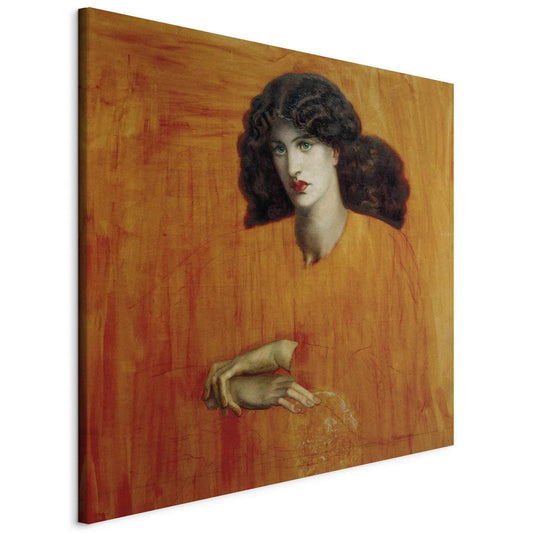 Leinwandbild - La Donna della Finestra (Dante Gabriel Rossetti) Artgeist