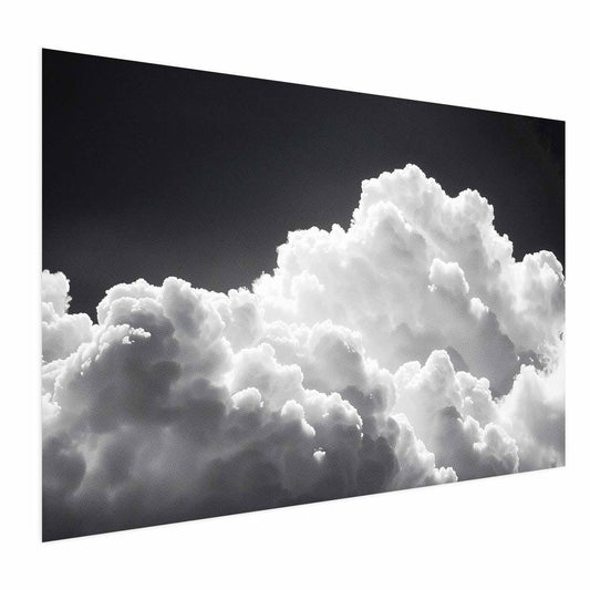 Poster - Discover the Infinite Play of Sunlight – Clouds and Shadows in the Sky Artgeist