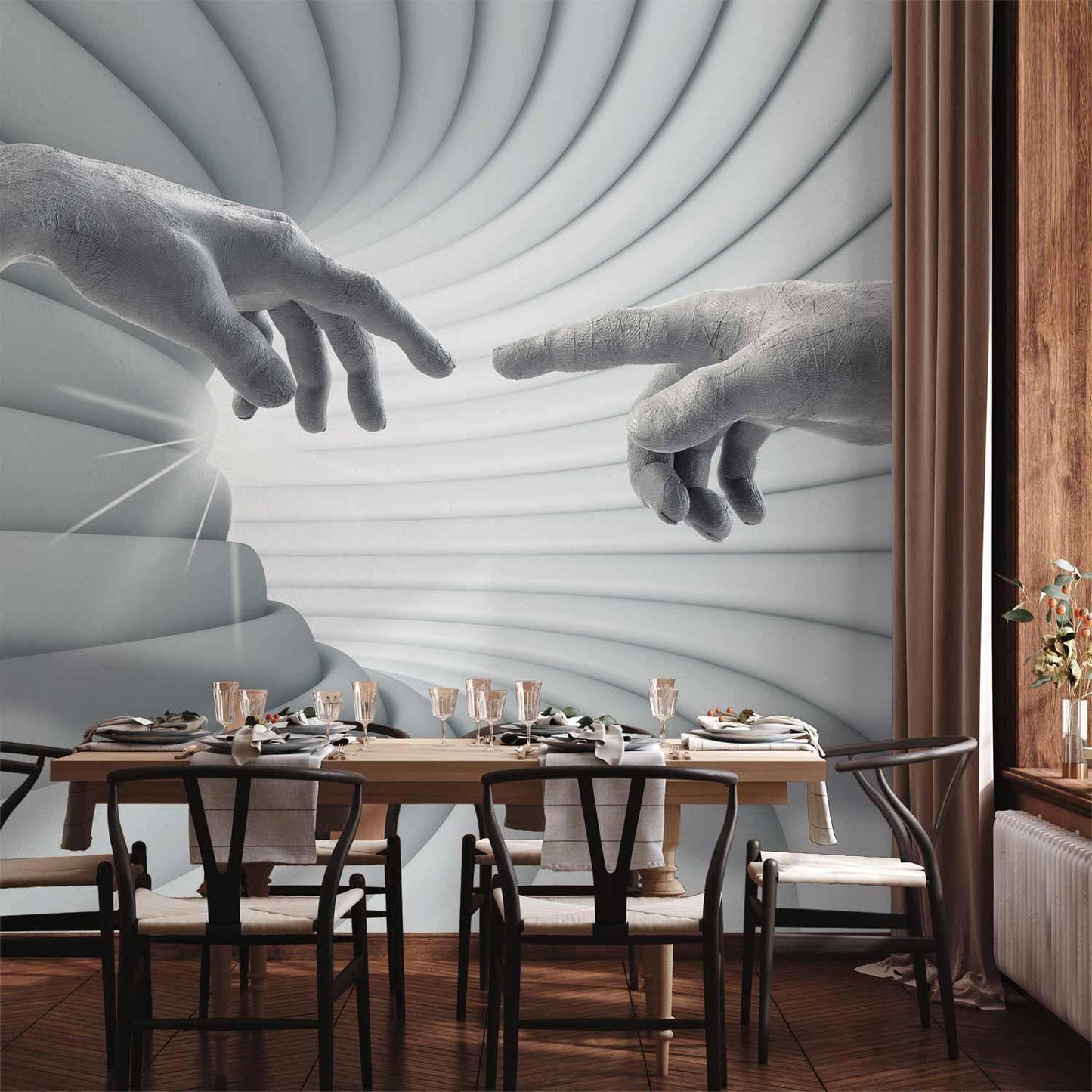 Fototapete - Touch of the Light