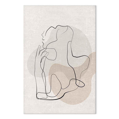 Leinwandbild - French Chic (1 Part) Vertical