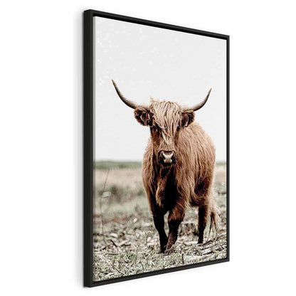 Leinwandbild - Young Stag (1 Part) Vertical