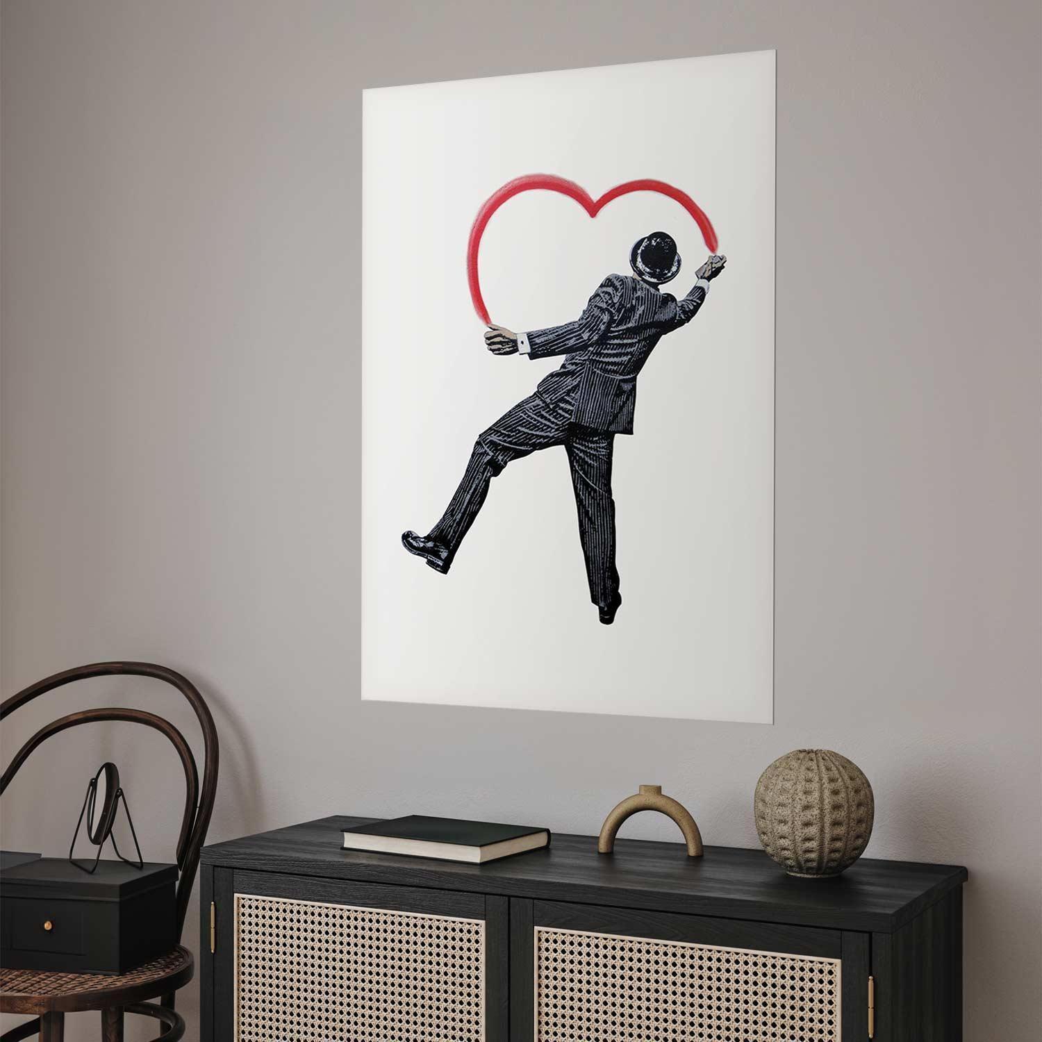 Poster - Elegant Graffiti Artist Artgeist