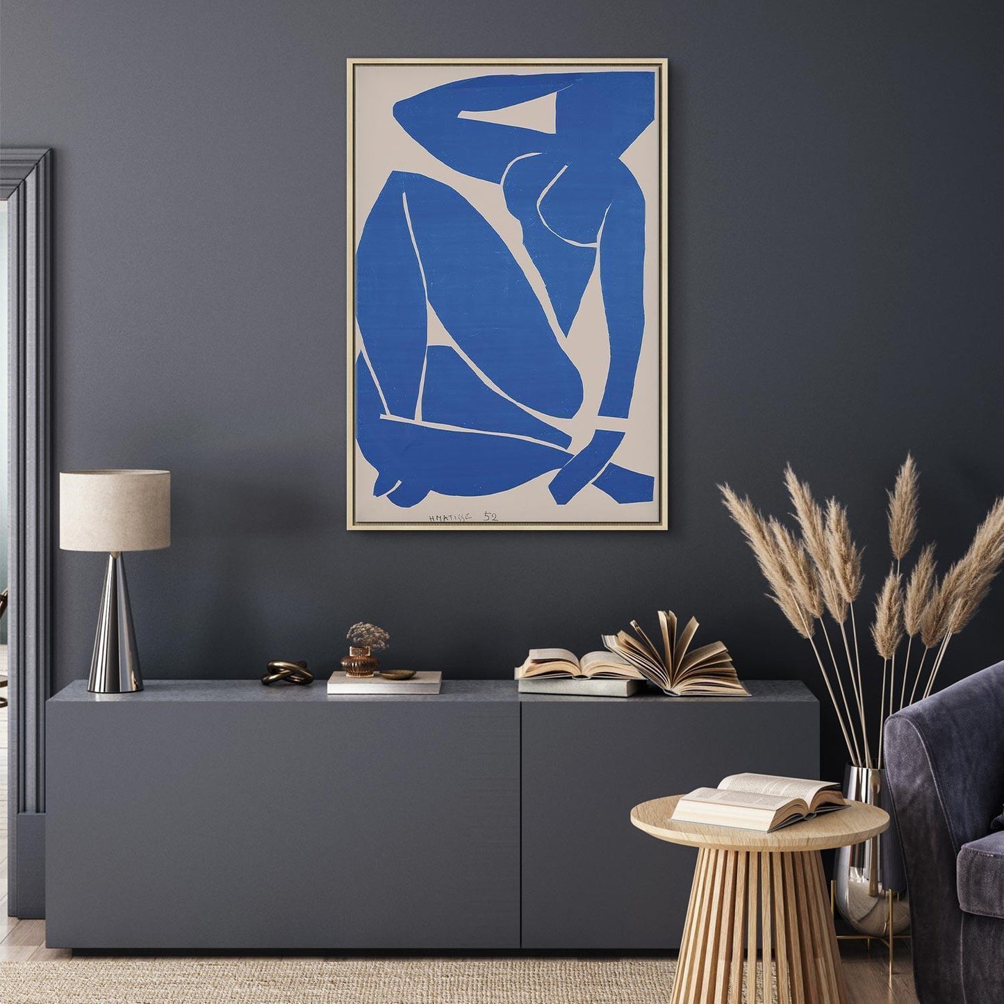 Leinwandbild - Henri Matisse – Blue Nude III