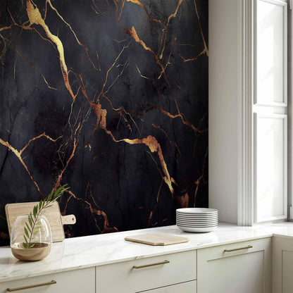 Fototapete - Golden Paths