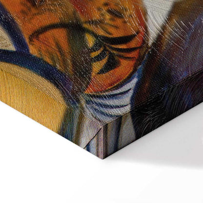 Leinwandbild - August Macke – Nackte Mädchen in der Barke