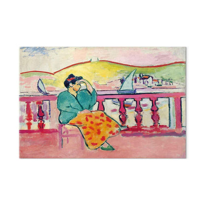 Leinwandbild - Henri Matisse – Woman on the Terrace