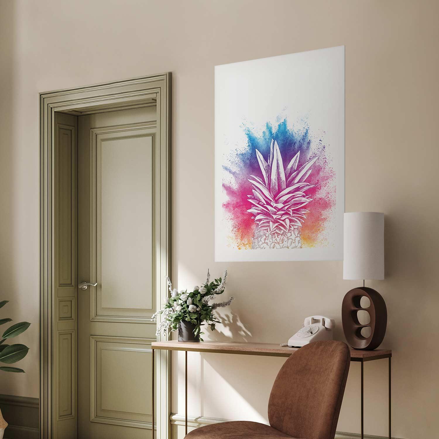 Poster - Colorful Pineapple Artgeist
