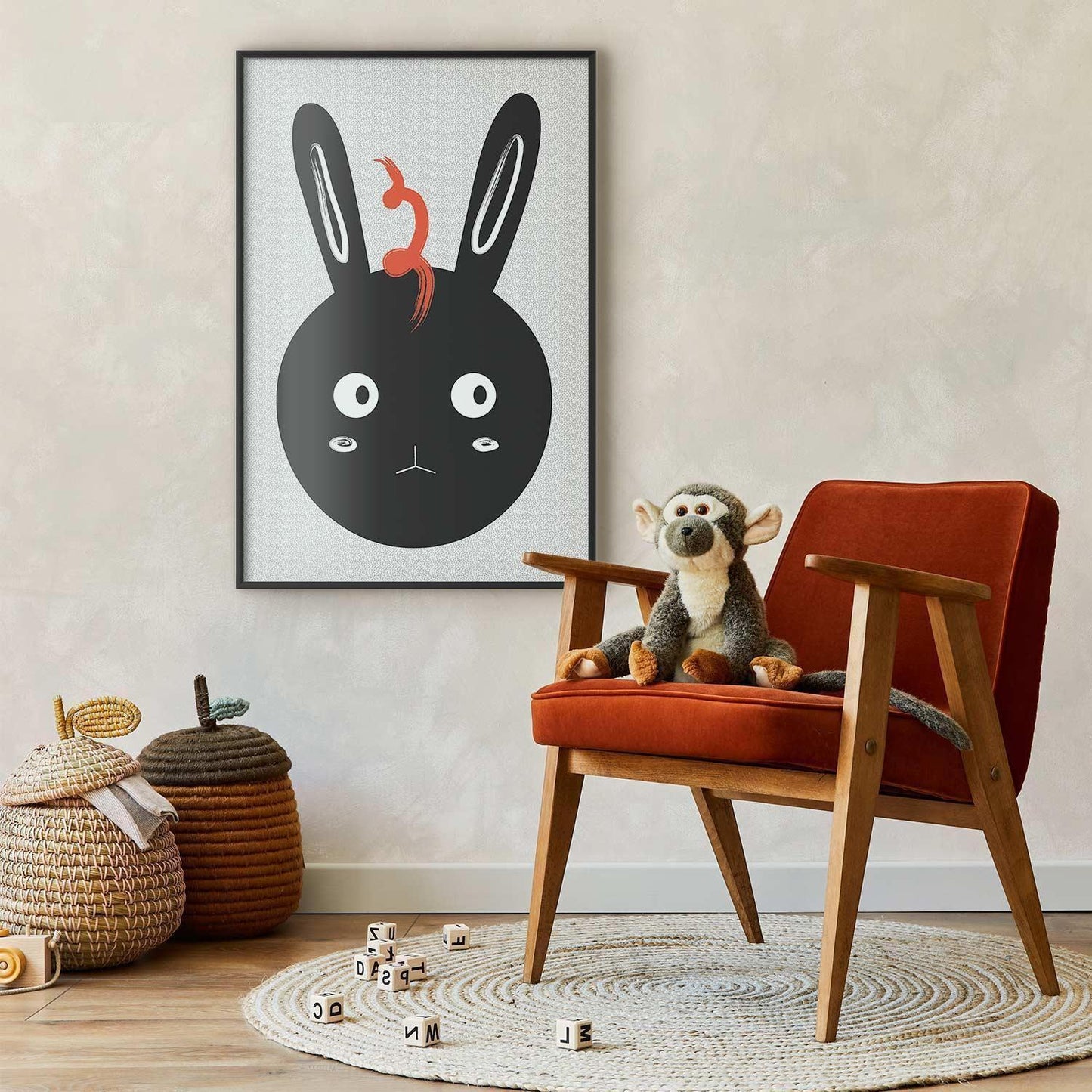 Poster Hase sieht alles – Magisch, surreal & geheimnisvoll