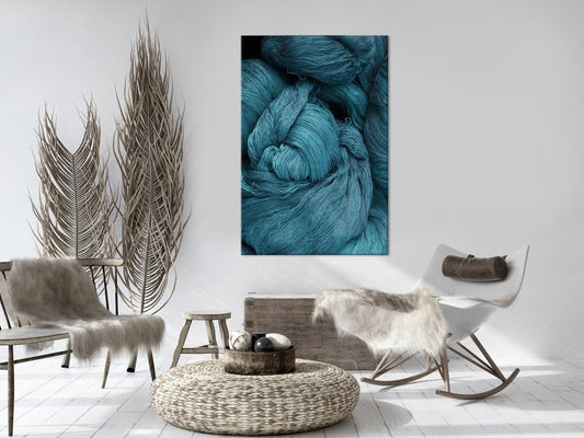 Leinwandbild - Melancholic Wool (1 Part) Vertical