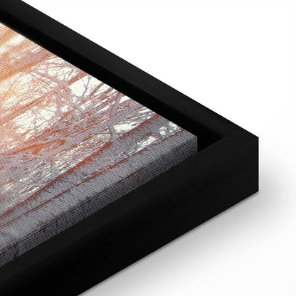 Leinwandbild - Winter Afternoon (1 Part) Vertical