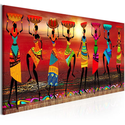 Leinwandbild - African Women Dancing