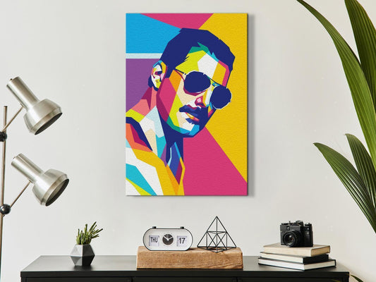 Malen nach Zahlen - Colourful Freddie