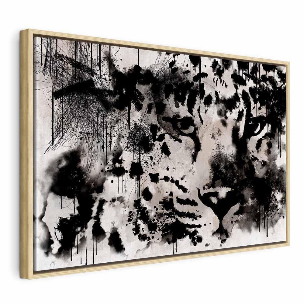 Leinwandbild - Cat's Look (1 Part) Wide