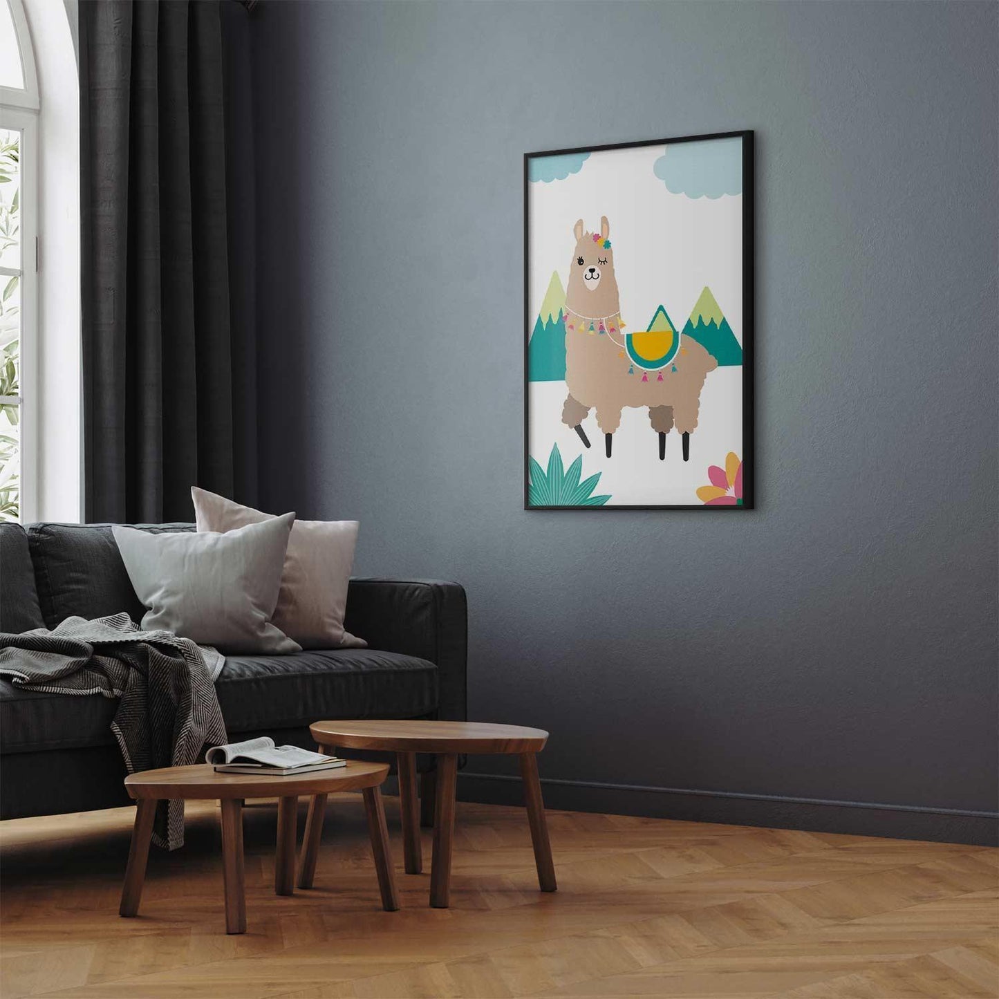 Poster - Extraordinary Llama Artgeist