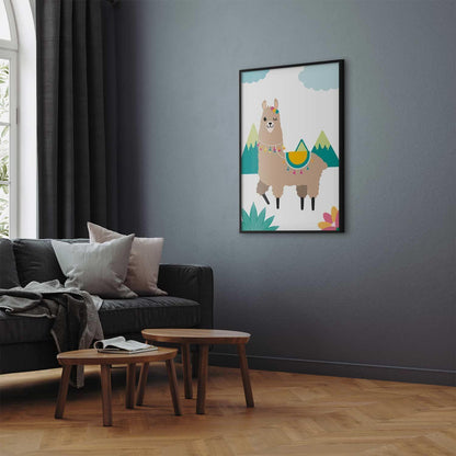 Poster - Extraordinary Llama Artgeist