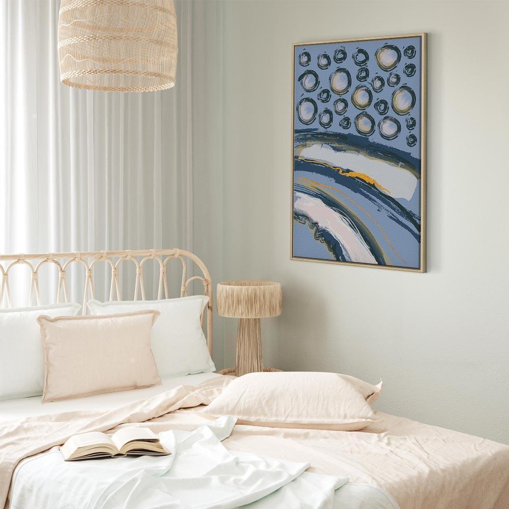 Leinwandbild - Rhythmic Auroras (1 Part) Vertical