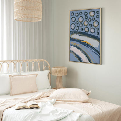 Leinwandbild - Rhythmic Auroras (1 Part) Vertical