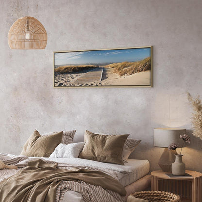 Leinwandbild - Wild Beach