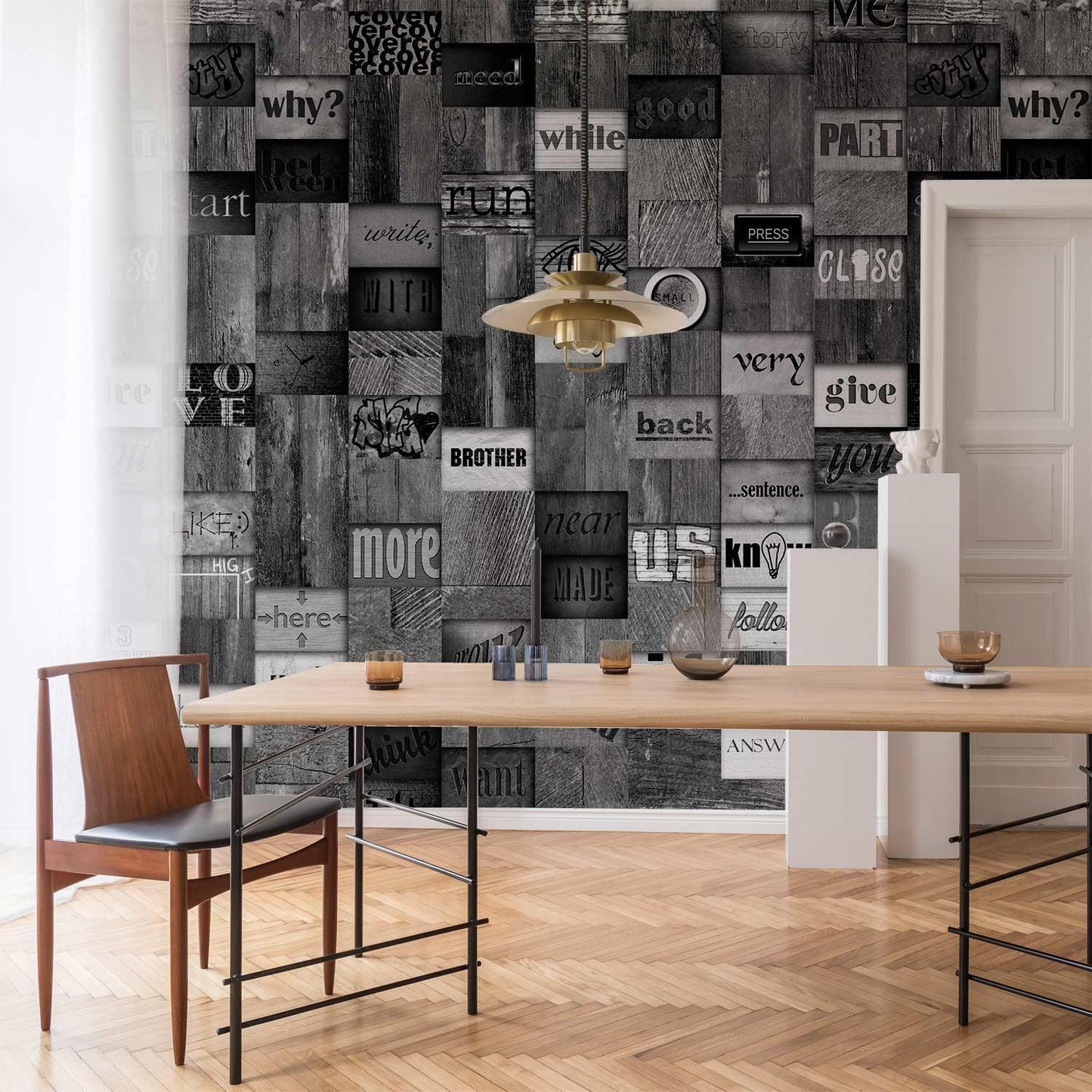 Tapete - Mosaic of Words