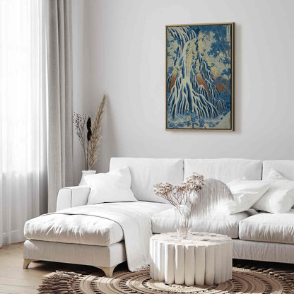 Leinwandbild - Hokusai Katsushika – Kirifuri Fall on Kurokami Mount