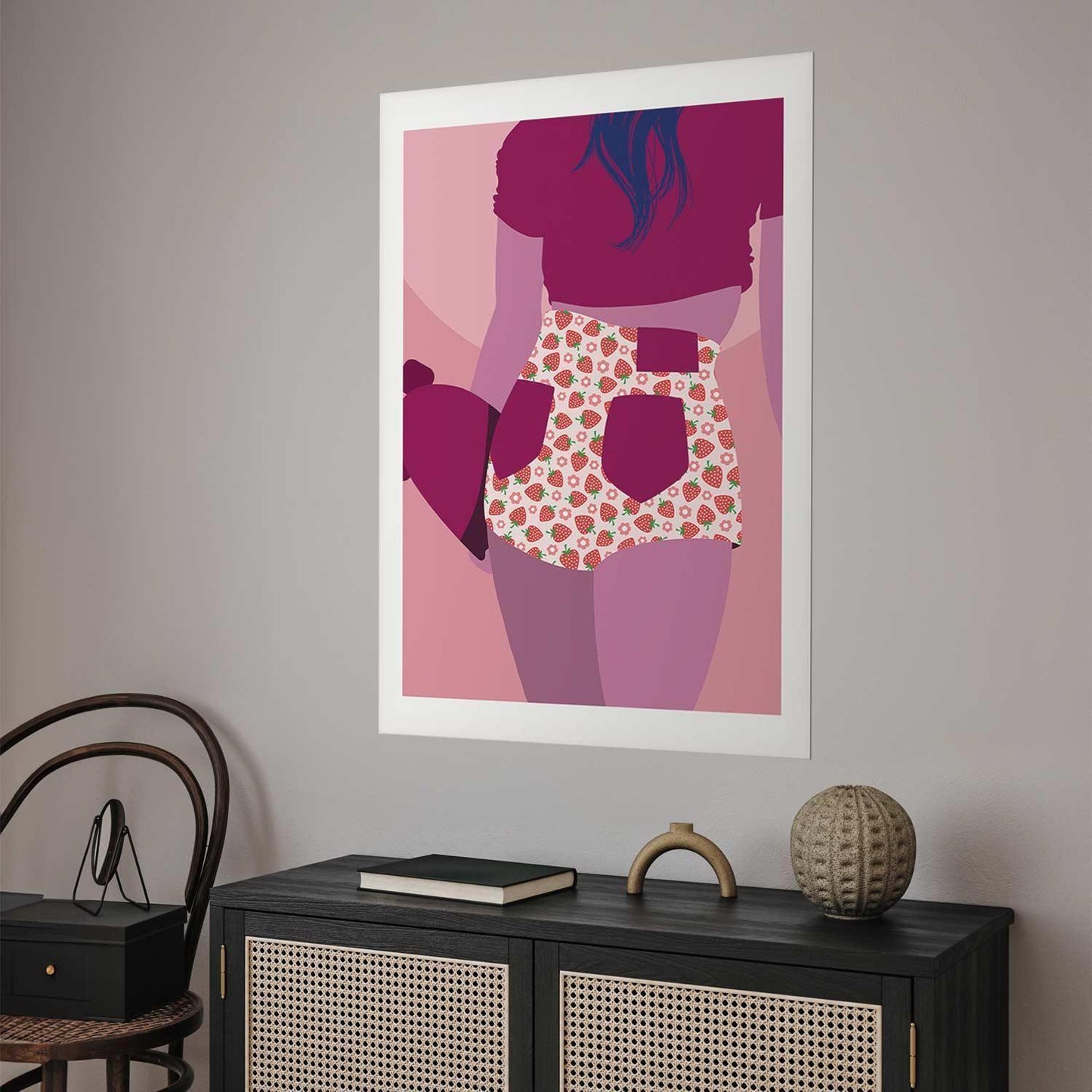 Poster - Strawberry Shorts Artgeist
