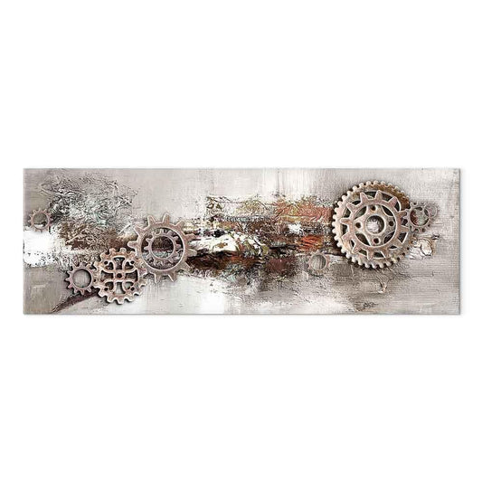 Leinwandbild - Steel Cranks (1 Part) Narrow