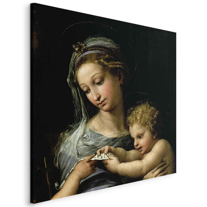 Leinwandbild - Rafael Santi – The Virgin of the Rose