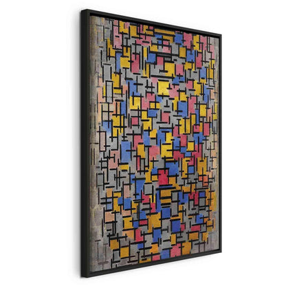 Leinwandbild - Composition (Piet Mondrian) Artgeist