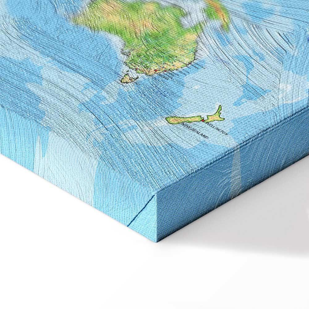 Leinwandbild - Explore the World!