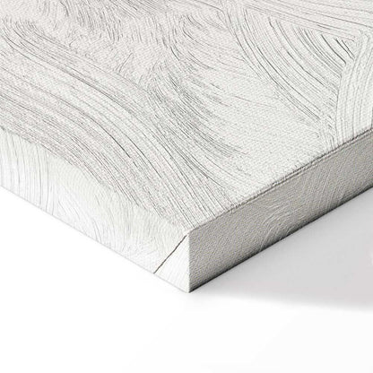 Leinwandbild - Eiffel Tower and Colorful Ribbons