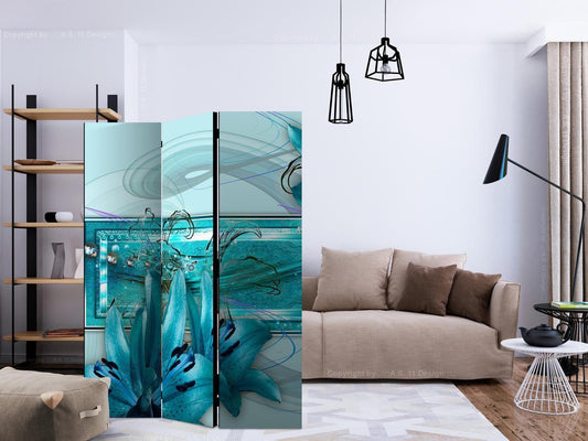 Paravent - Turquoise Idyll Artgeist
