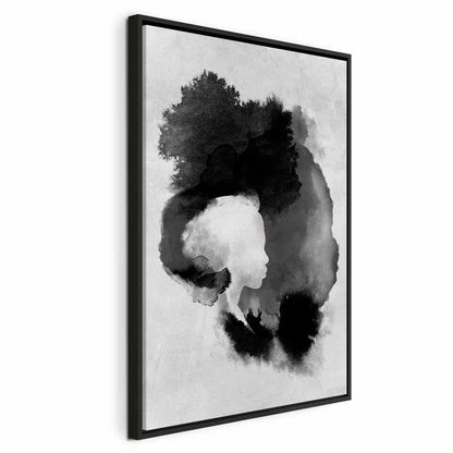 Leinwandbild - Painted By Light (1 Part) Vertical