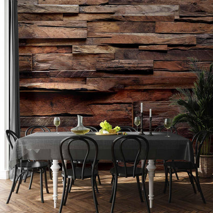 Fototapete - Rustic Style: Forest Cottage