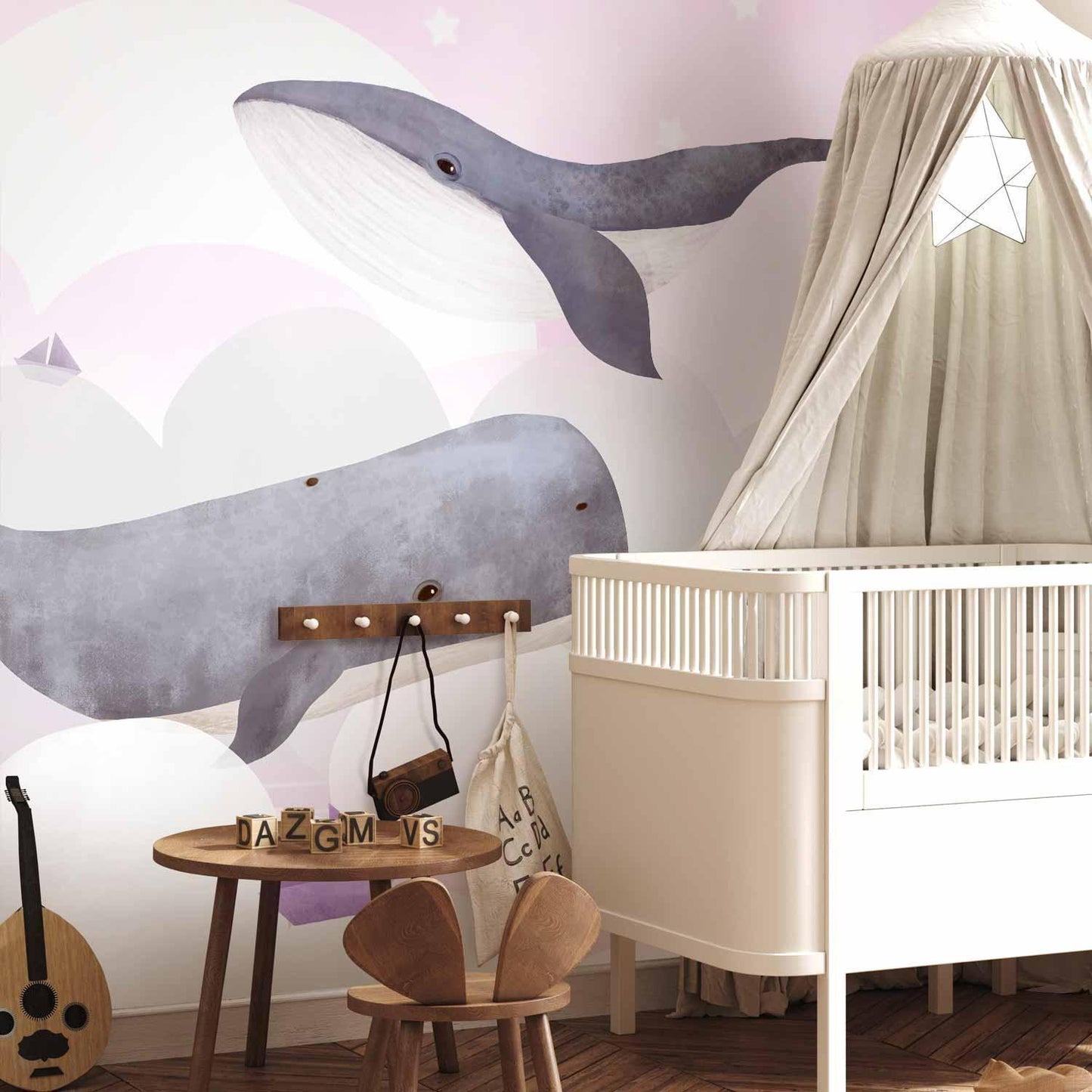 Fototapete - Dream Of Whales - Second Variant