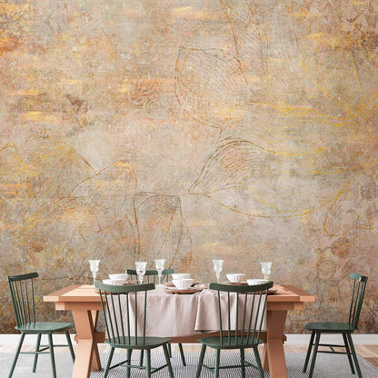 Fototapete - Golden Etude