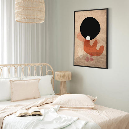 Leinwandbild - Black Stone (1 Part) Vertical