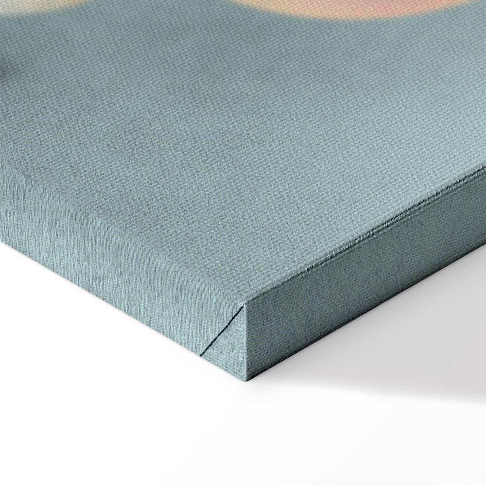 Leinwandbild - Pink Streak (1 Part) Vertical