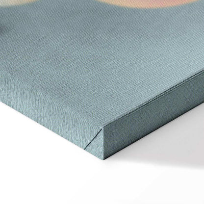 Leinwandbild - Pink Streak (1 Part) Vertical