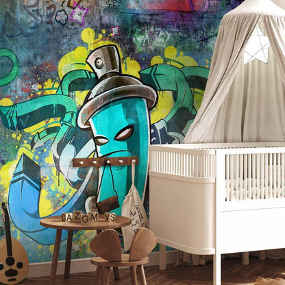 Fototapete - Graffiti maker