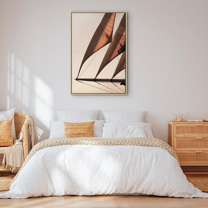 Leinwandbild - Sea Wind (1 Part) Vertical