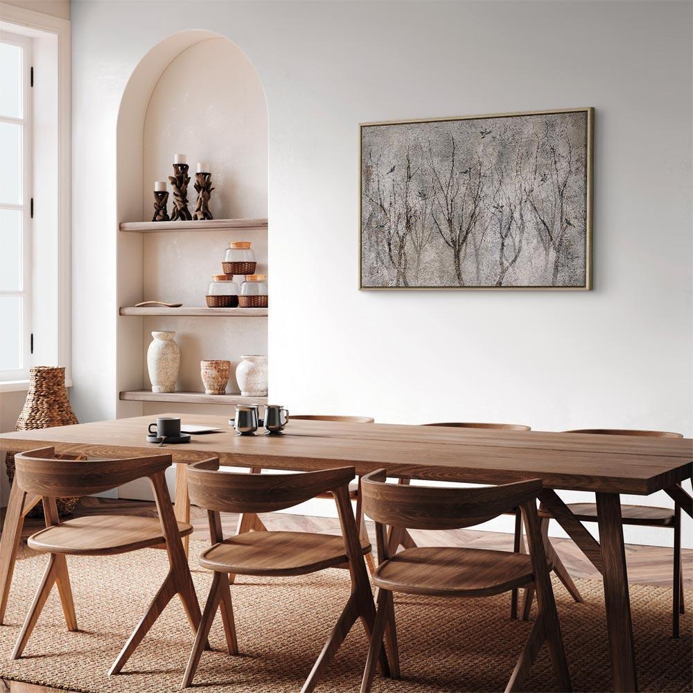 Leinwandbild - Singing in the Forest (1 Part) Wide