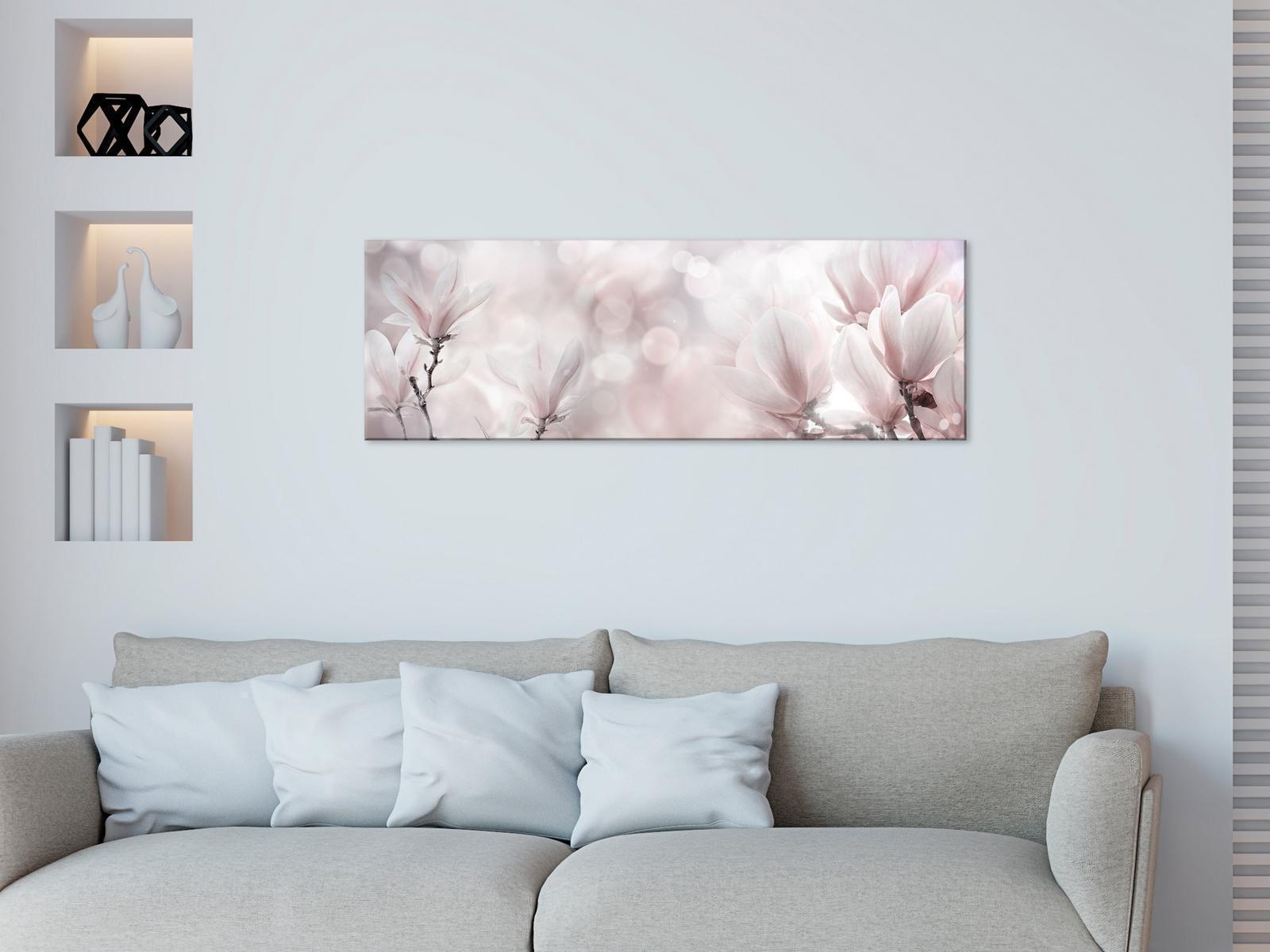 wandbild - Misty Flowers