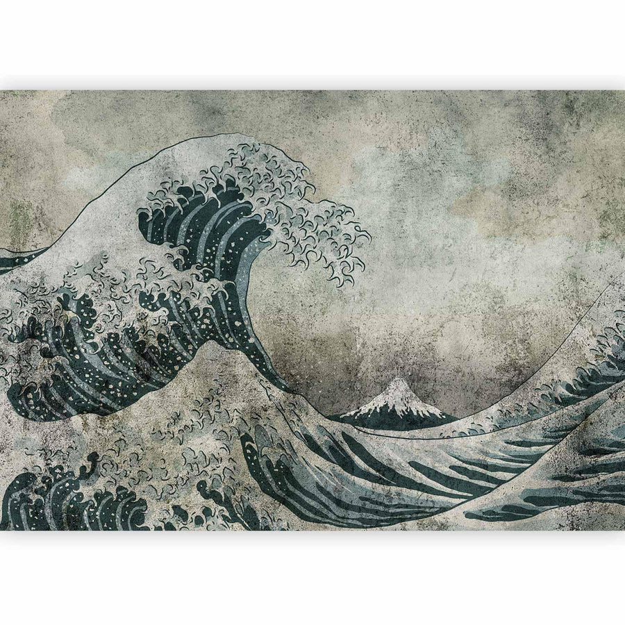 Fototapete „Große Welle“ – Die Kraft des Meeres als Wandkunst