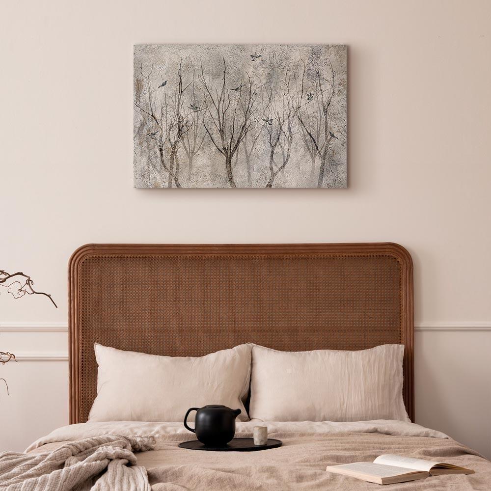 Leinwandbild - Singing in the Forest (1 Part) Wide