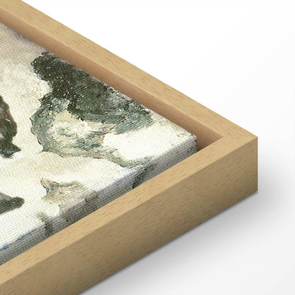 Leinwandbild - Frida Kahlo – Self-Portrait with Loose Hair