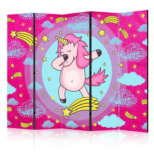 Paravent – Tanzendes Einhorn II