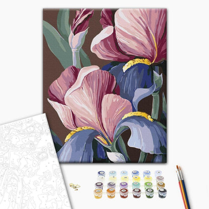 Malen nach Zahlen - Roosters